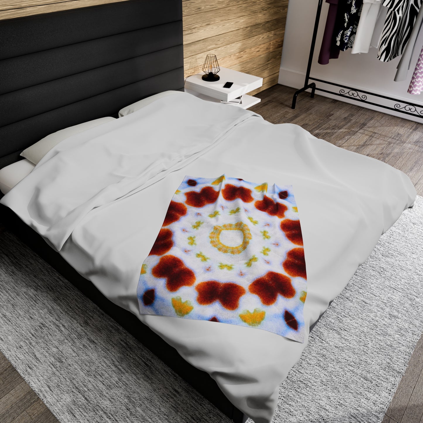 MOSAIC Cymatic Velveteen Plush Blanket