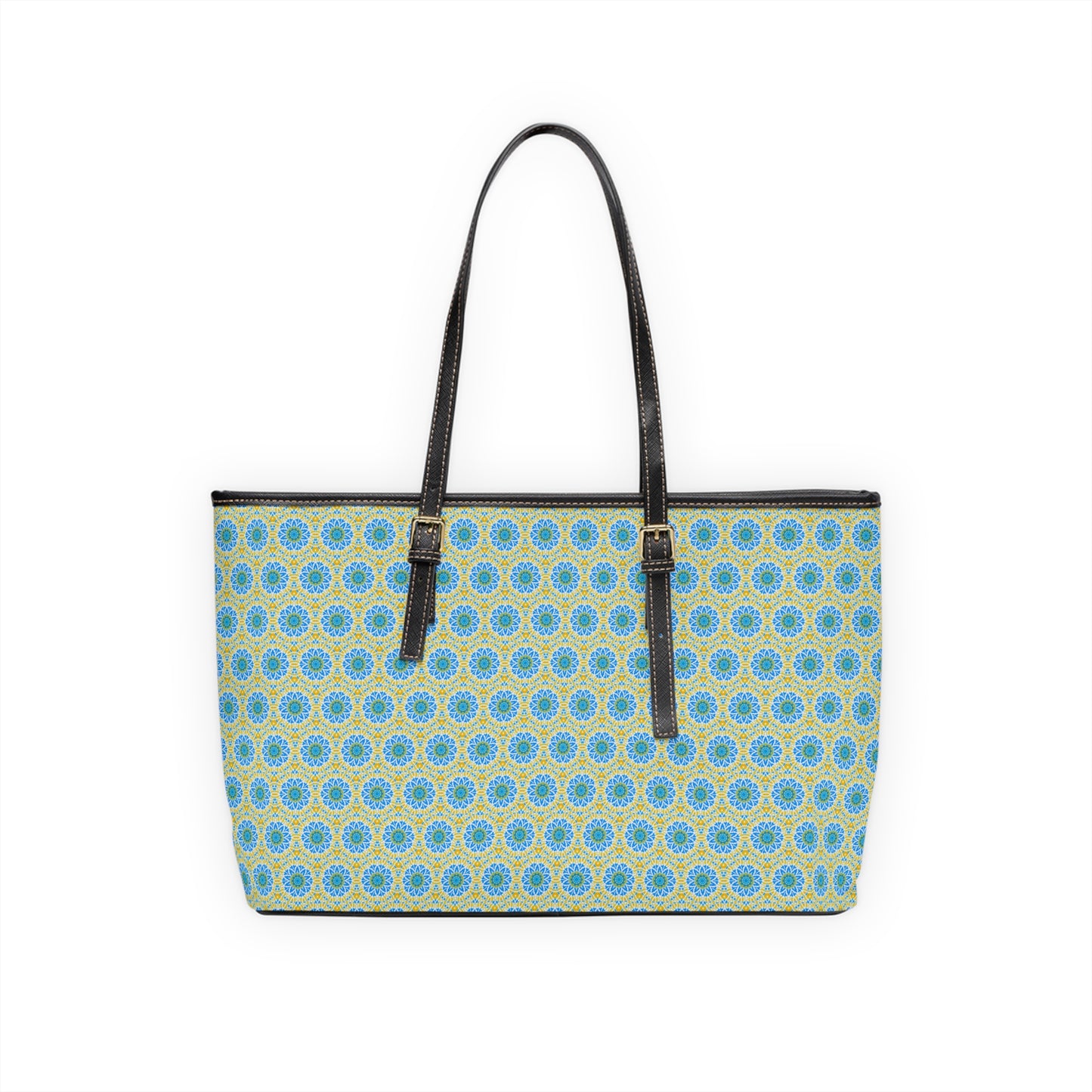 GETA Cymatic Aop Pu Leather Shoulder Bag