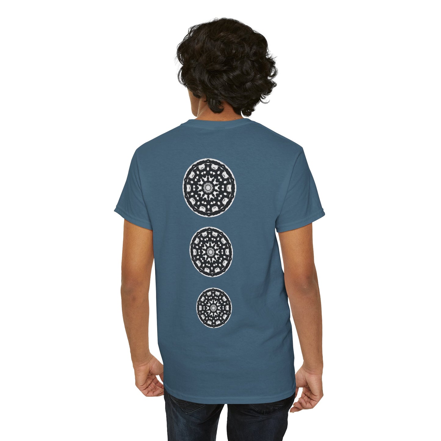 Men's 3ETD Cymatic Print T Shirt (STMPUNK)