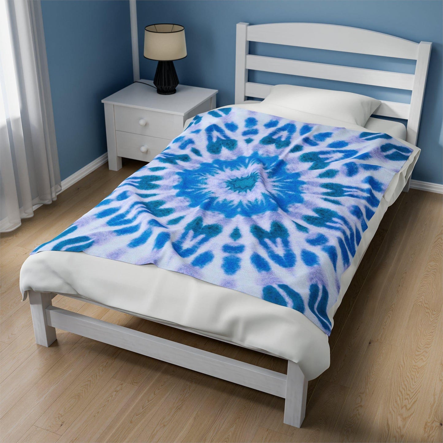 E-VEIL EYE Cymatic Velveteen Blanket