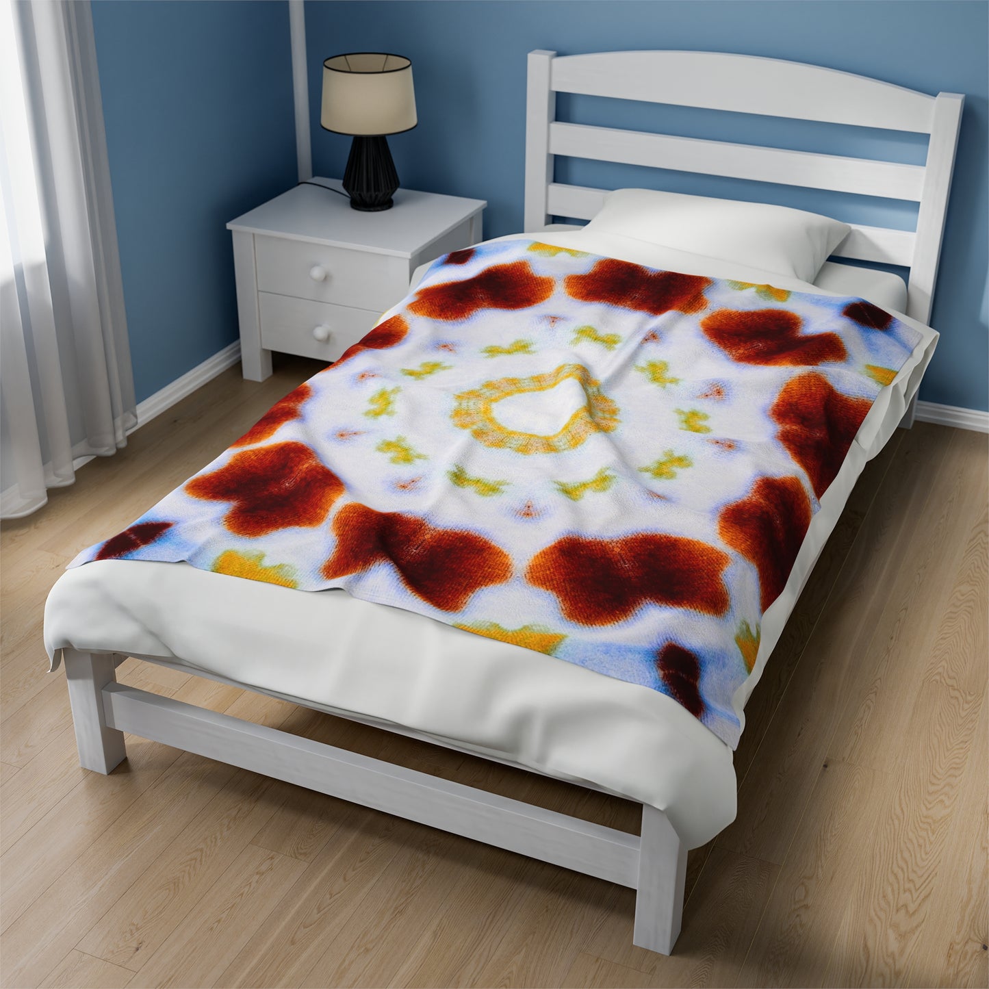 MOSAIC Cymatic Velveteen Plush Blanket