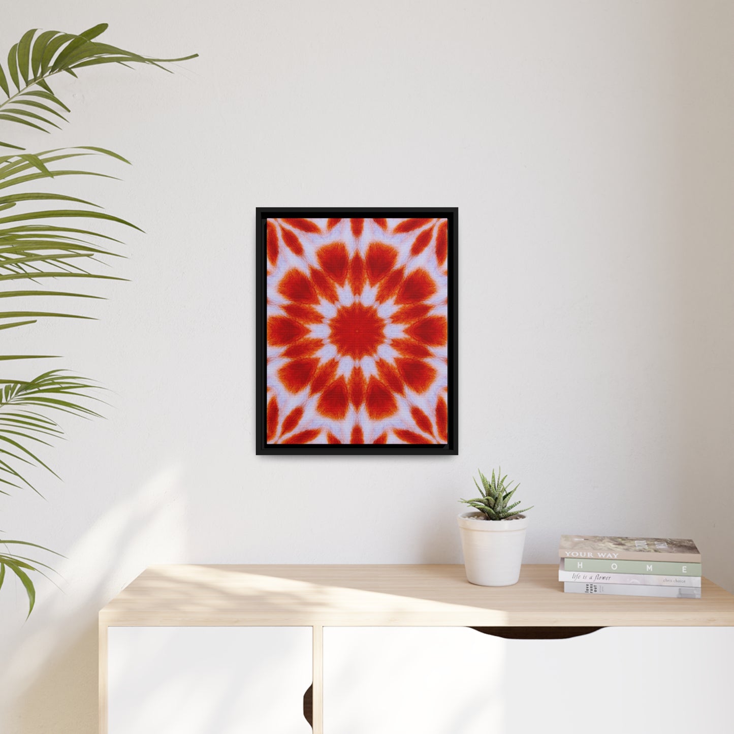 SACRAL Matte Canvas, Black Frame