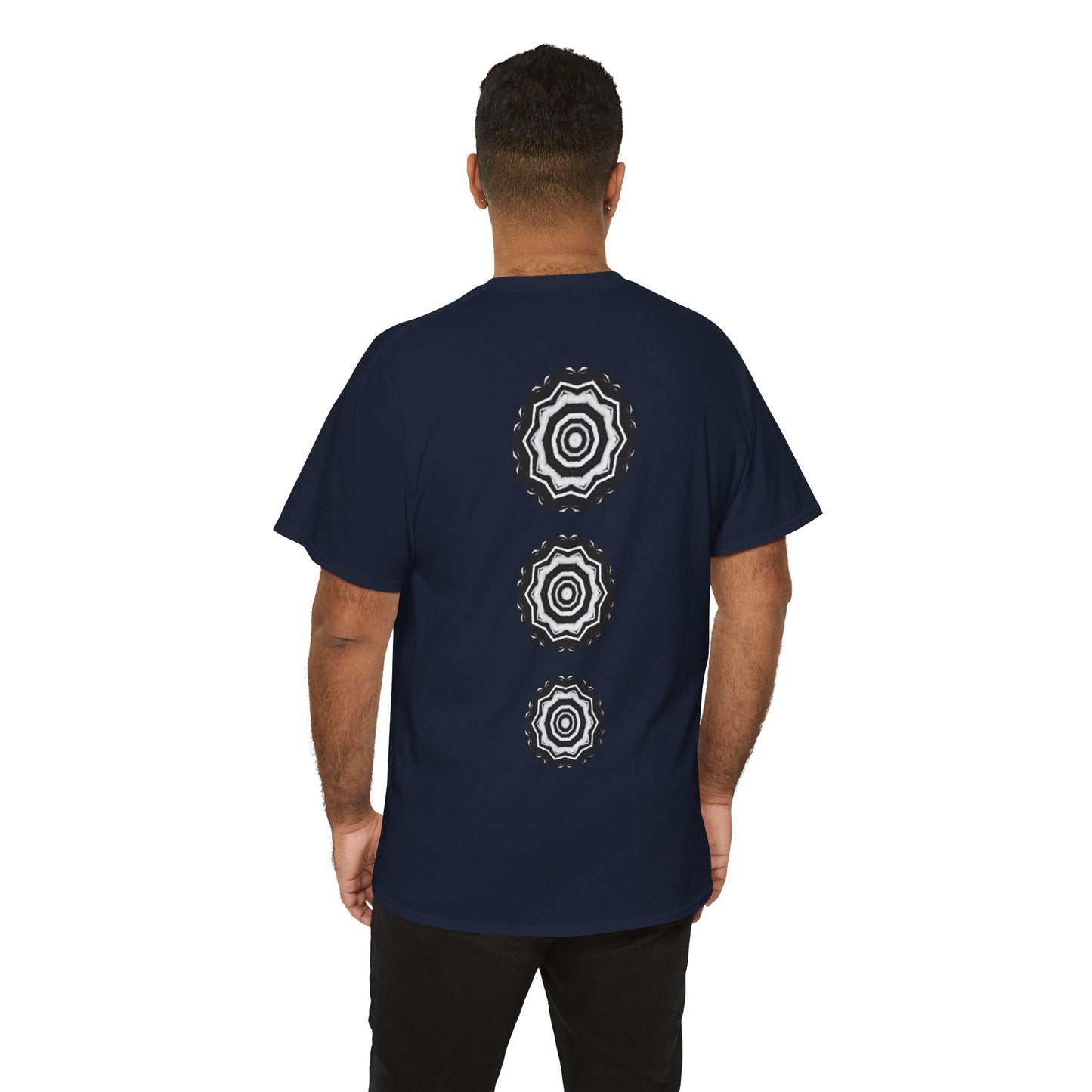 Men's 3ETD Cymatic Print T Shirt (417)