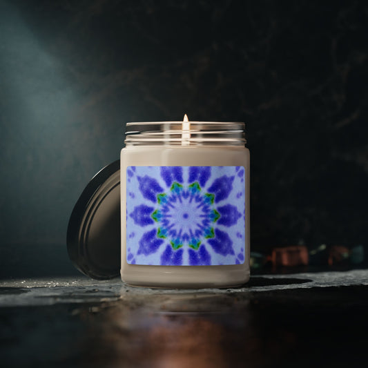 “LOTUS” Cymatic Scented Soy Candle 9oz
