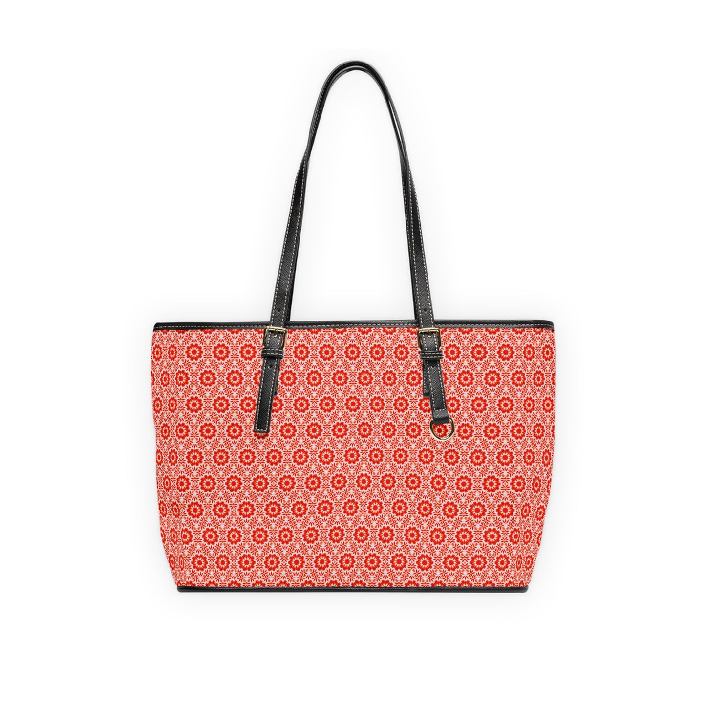 SACRAL Cymatic Aop Pu Leather Shoulder Bag