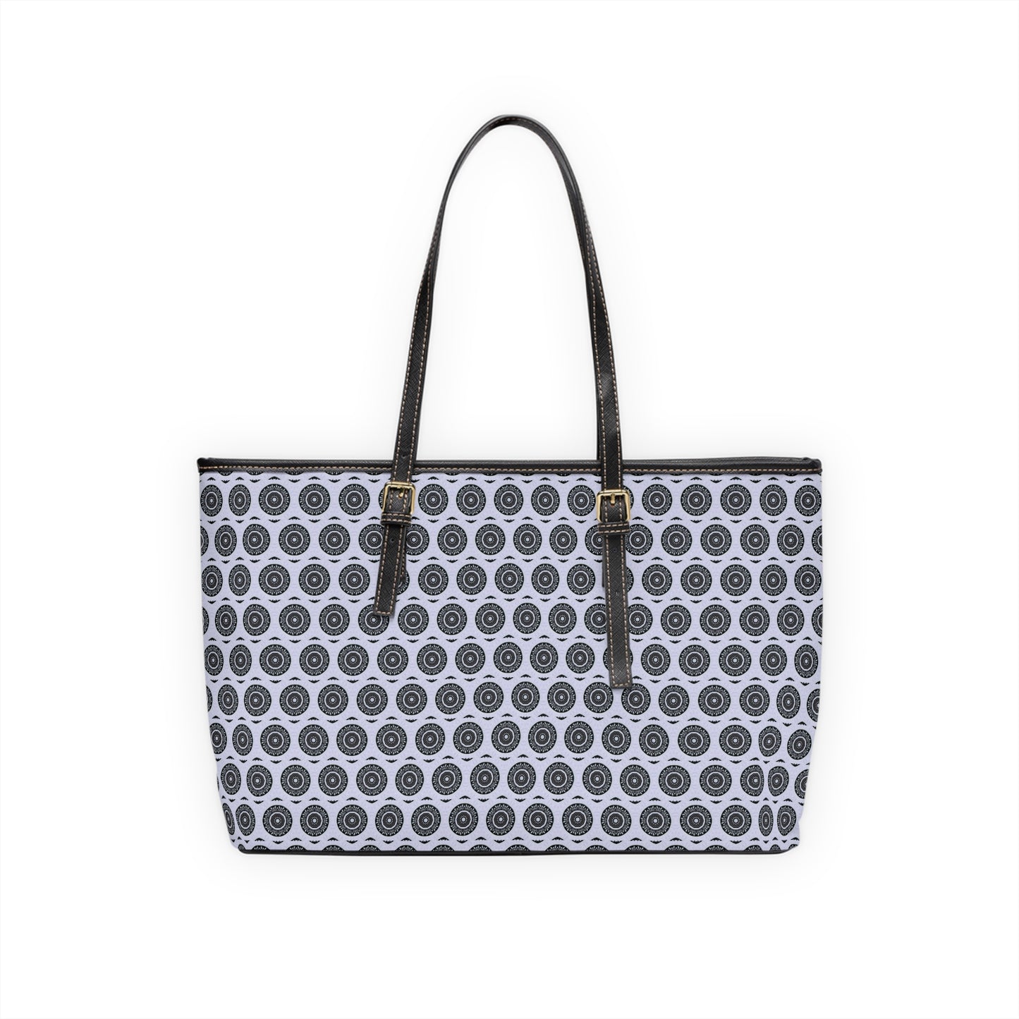 MAYA Cymatic Aop Pu Leather Shoulder Bag