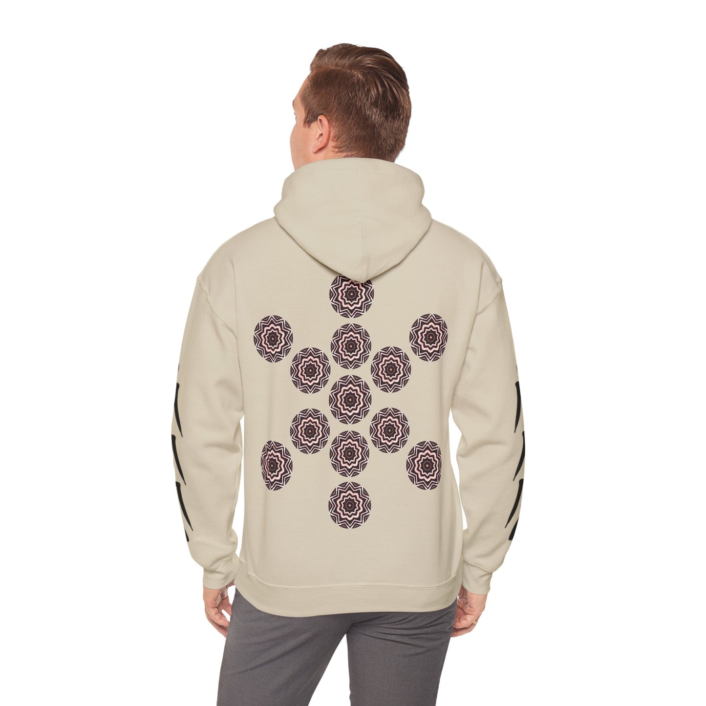 Men's 3ETD "A-BYSS" Cymatic Print Hoodie