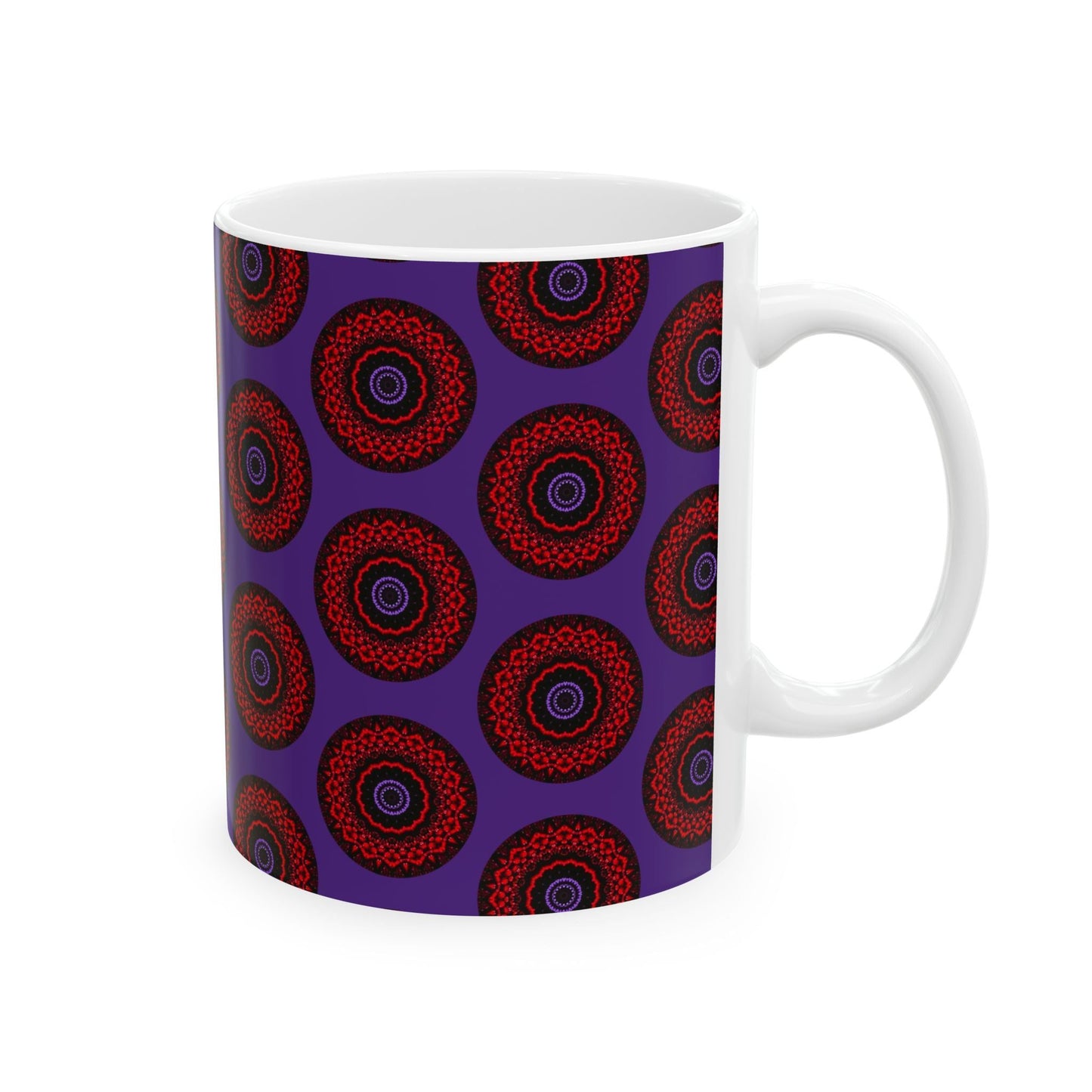 VESI Cymatic AOP Ceramic Mug (Purple)