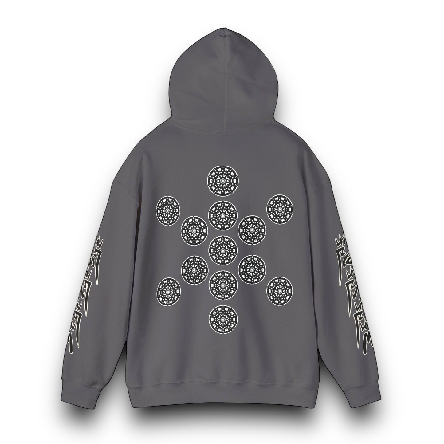 Men's 3ETD Noir "STMPUNK" Print Hoodie