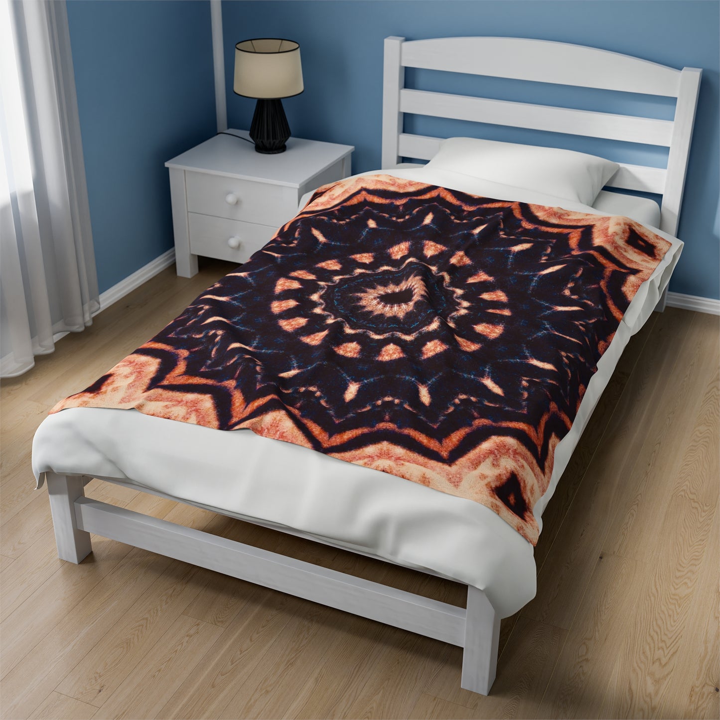 TRIBAL Cymatic Velveteen Plush Blanket