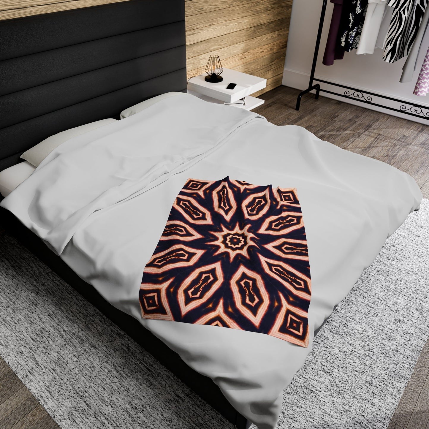 E-CLPS Cymatic Velveteen Blanket