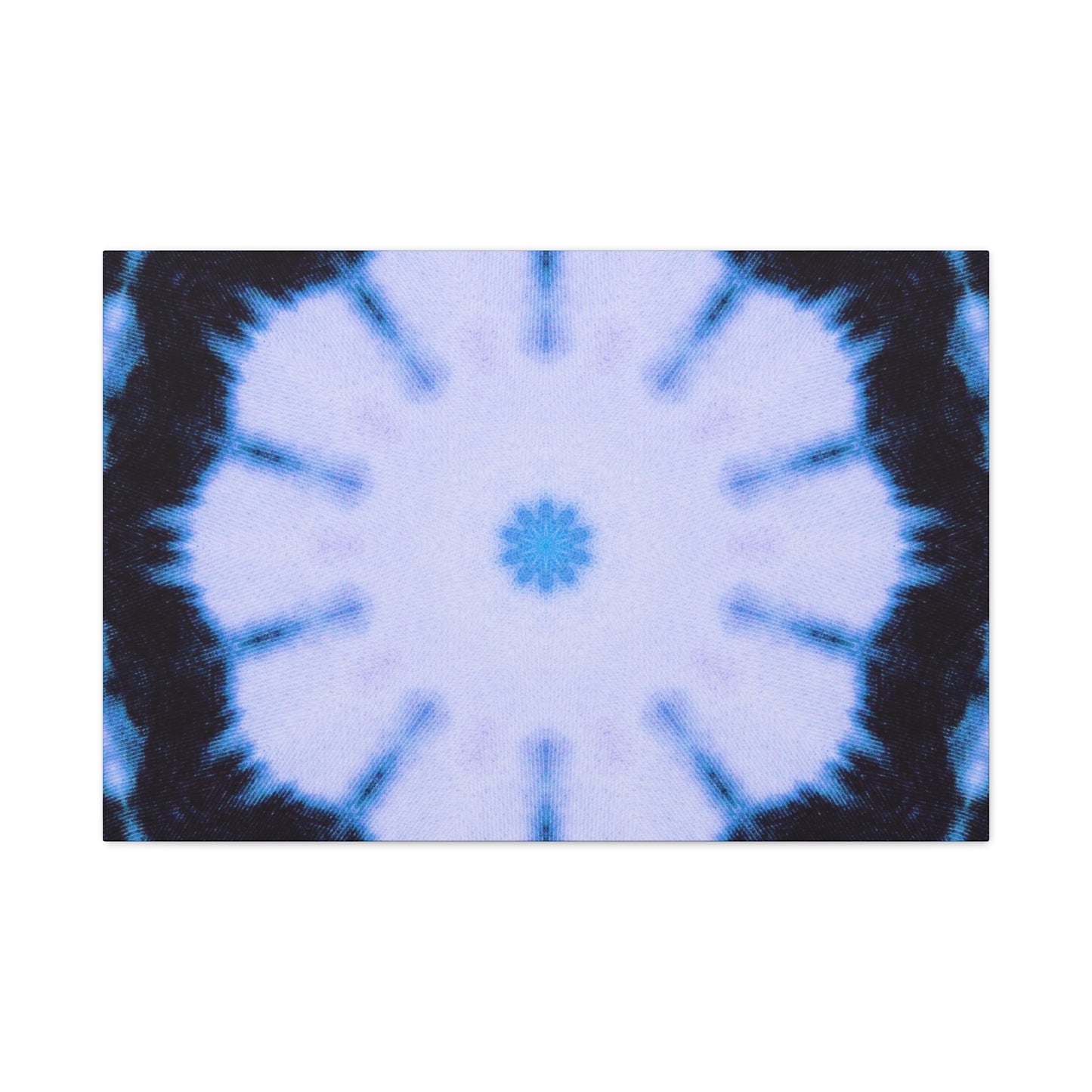 "SNWFLK" Cymatic Canvas Art Print - Stretched Matte 1.25" Gallery Wrap