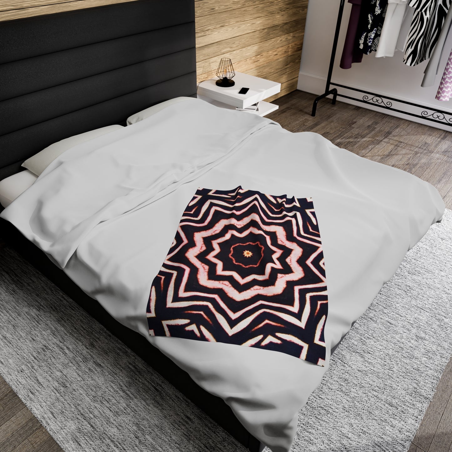 A-BYSS Cymatic Velveteen Blanket