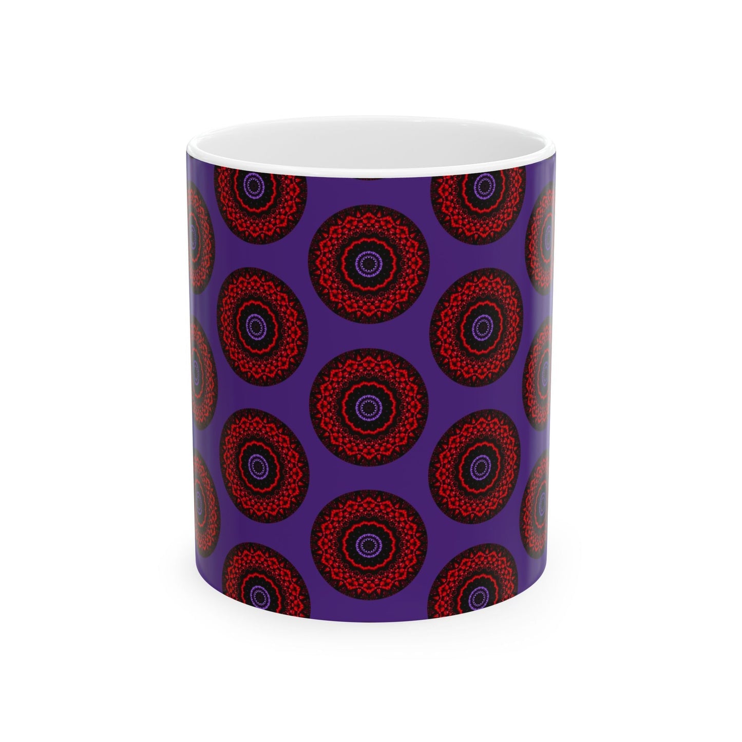 VESI Cymatic AOP Ceramic Mug (Purple)