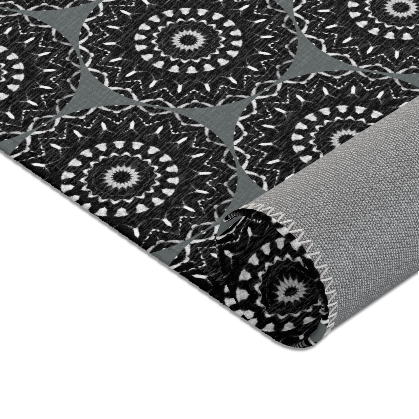 TRIBAL Cymatic Area Rug (Dark Grey) - Modern Home Decor