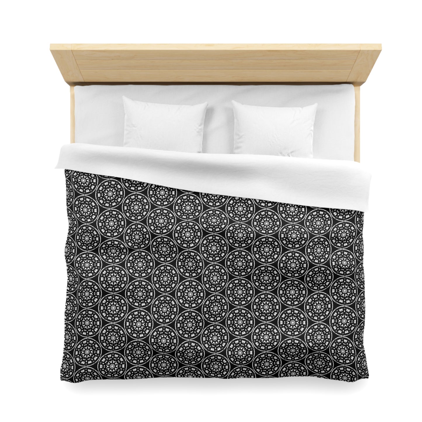 "STMPUNK" Cymatic Duvet Cover (Black) - Housewarming