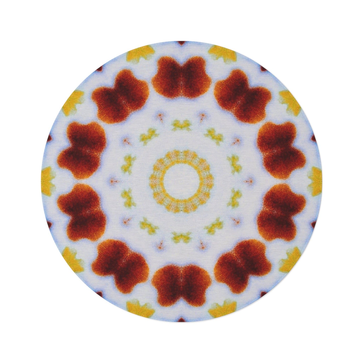 Kaleido47 Cymatic Round Rug (MOSAIC)