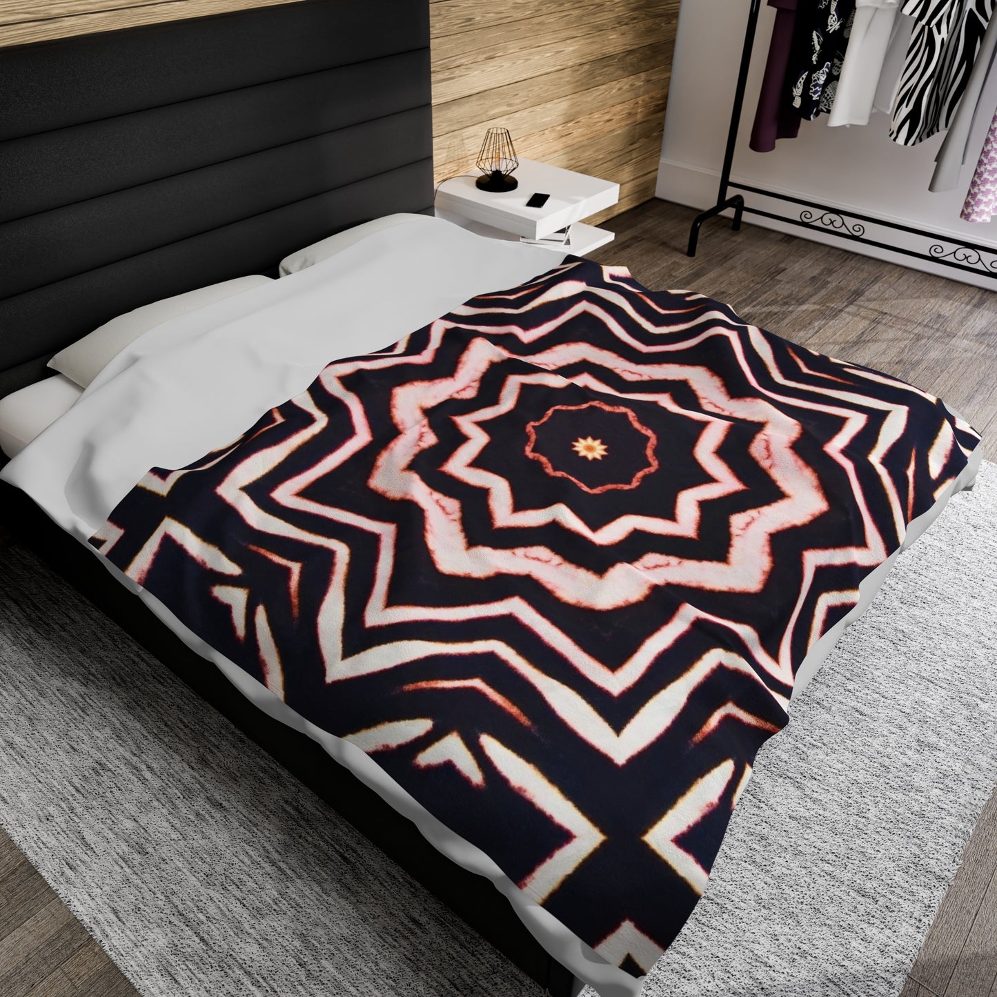 A-BYSS Cymatic Velveteen Blanket