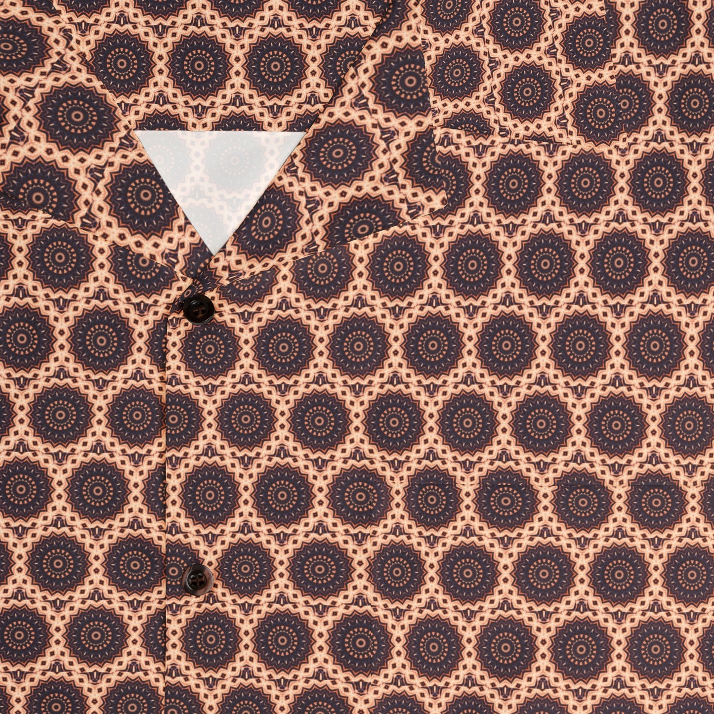 Men's TRIBAL Cymatic AOP Boxy Hawaiian Shirt