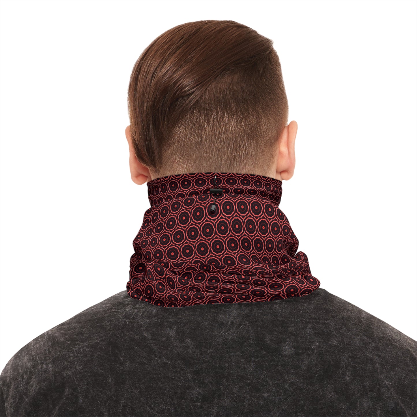 396 Aop Drawstring Neck Warmer