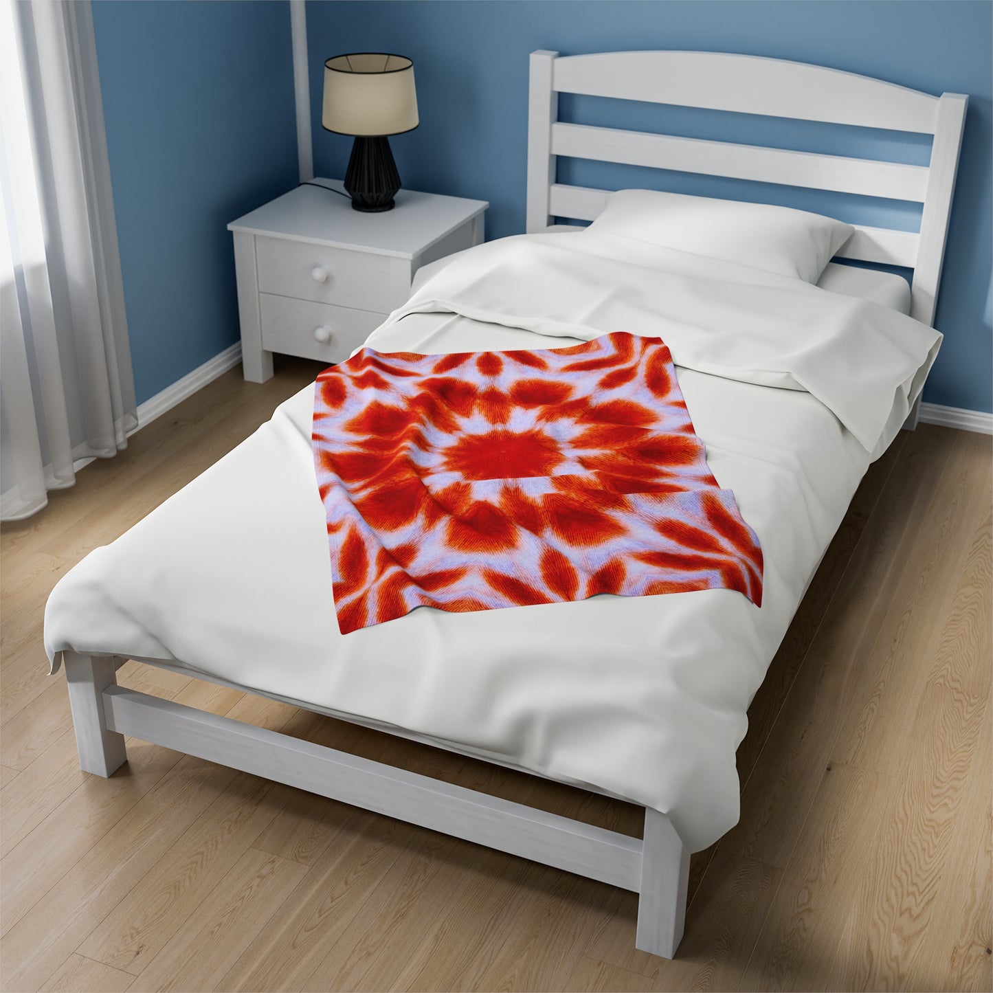 SACRAL Cymatic Velveteen Plush Blanket