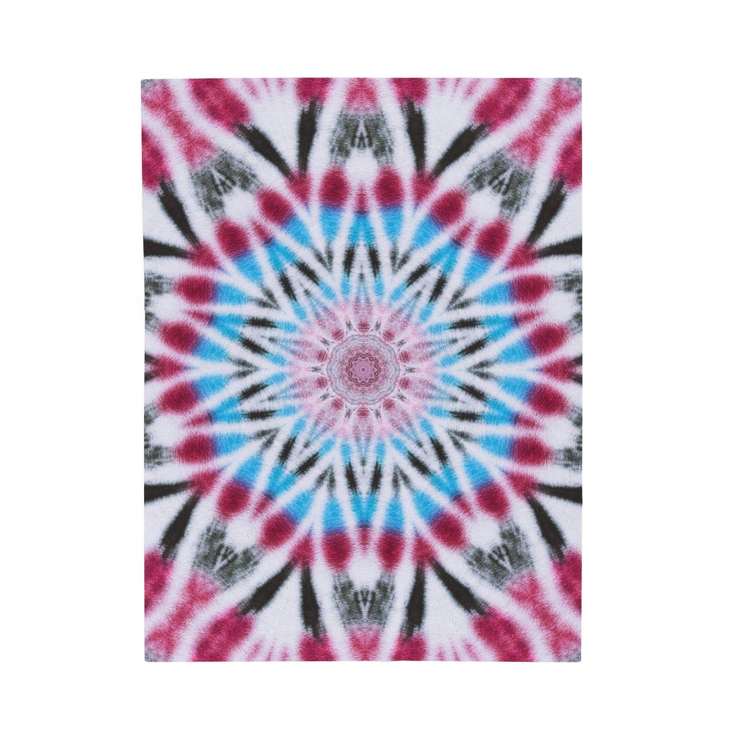 “HYP3R” Cymatic Velveteen Plush Blanket