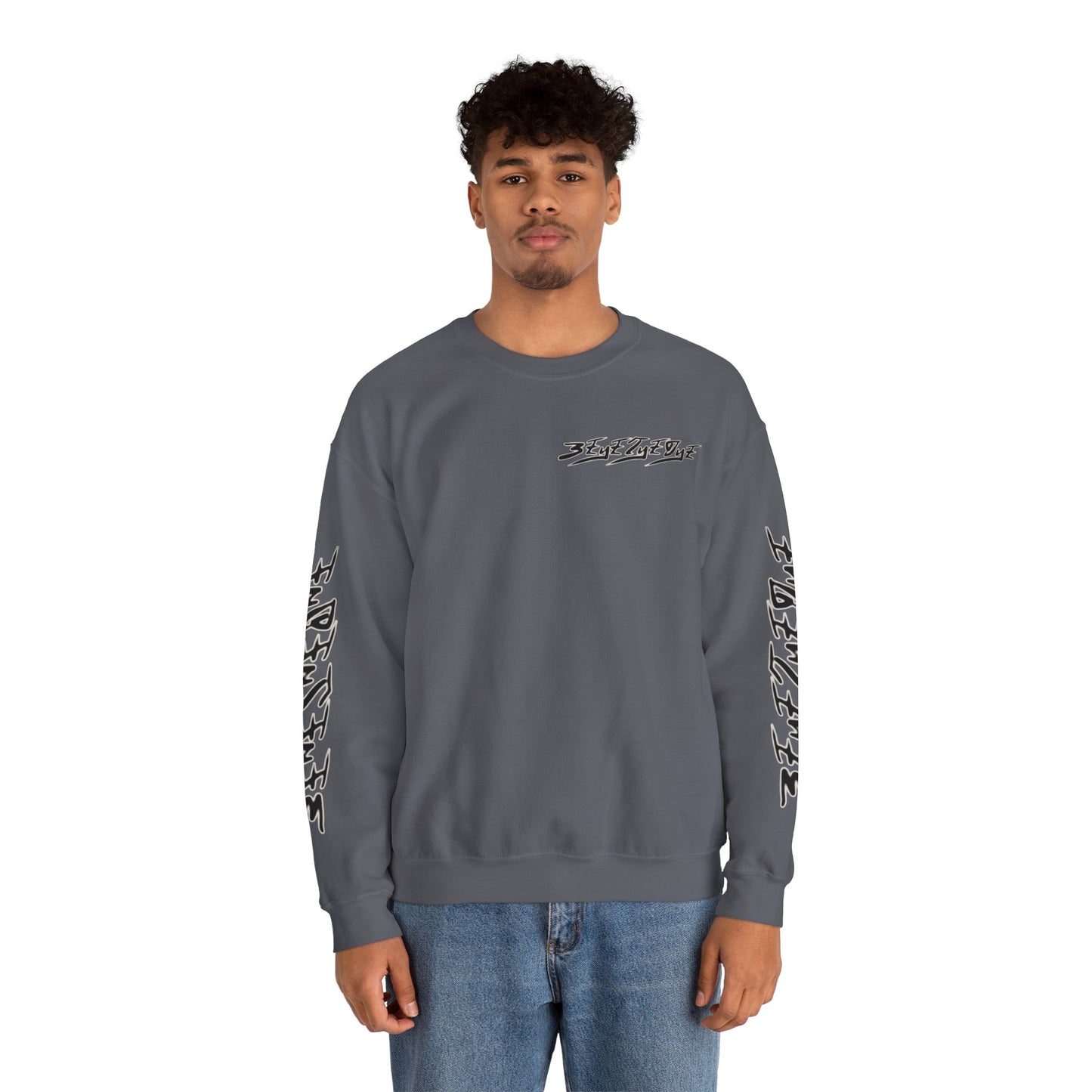Men's 3ETD Cymatic Print Crewneck (MAYA)