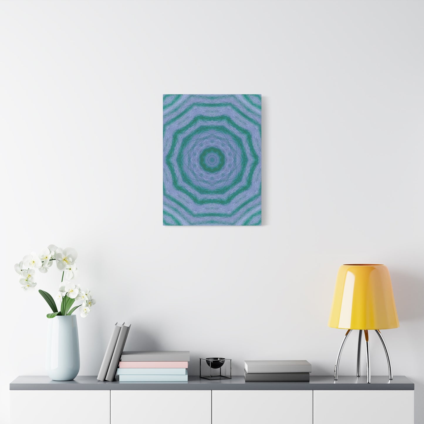 "GR33N3RY" Canvas Art Print - Stretched Matte 1.25" Gallery Wrap