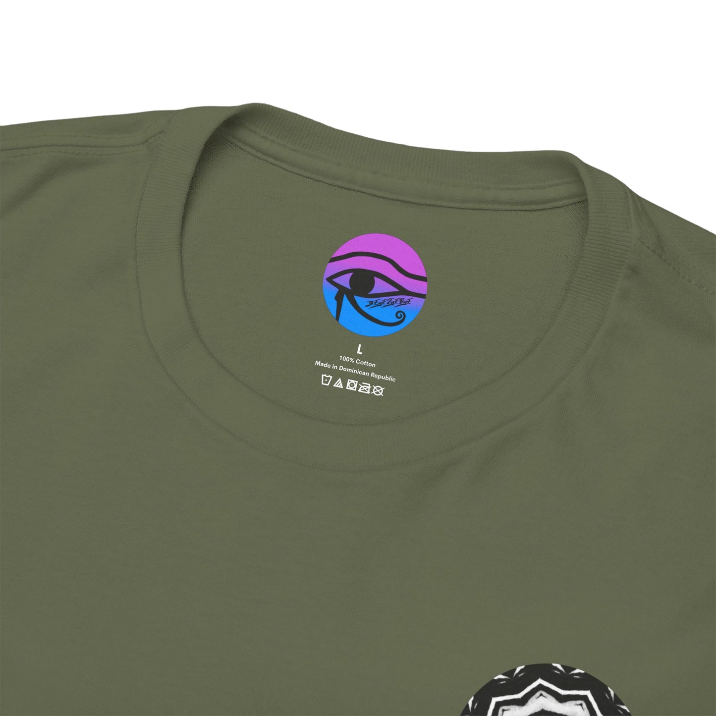 Men's 3ETD Cymatic Print T Shirt (417)