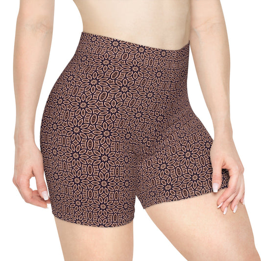 Women's Cymatic AOP Biker Shorts (E-CLPS)