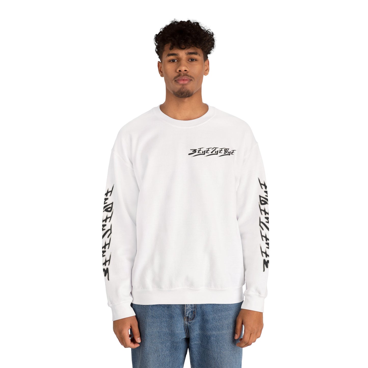 Men's 3ETD Cymatic Print Crewneck (MAYA)