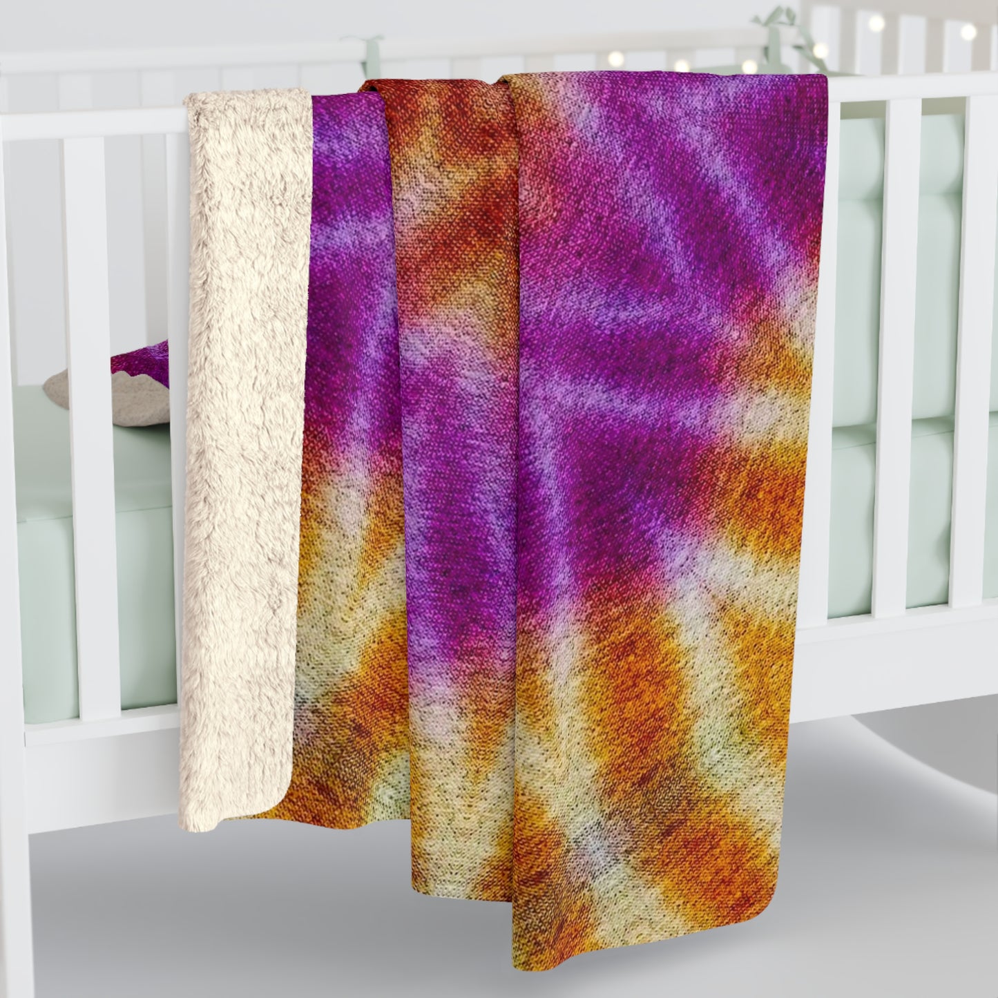 "OST3OS" Sherpa Fleece Blanket | Cosy Throw for Home Decor & Gifts