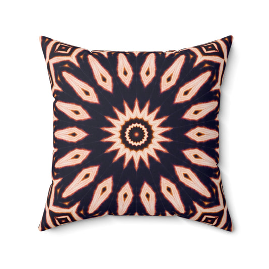 "E-CLPS 2" Cymatic Print Square Cushion