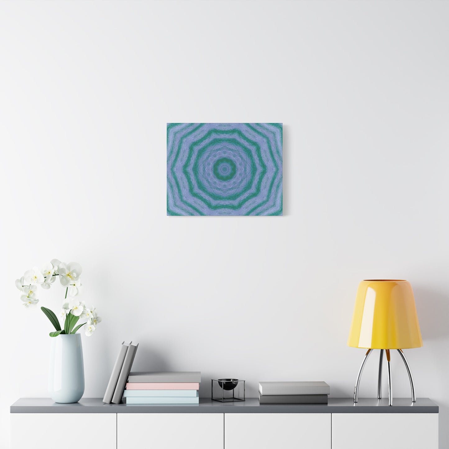 "GR33N3RY" Canvas Art Print - Stretched Matte 1.25" Gallery Wrap
