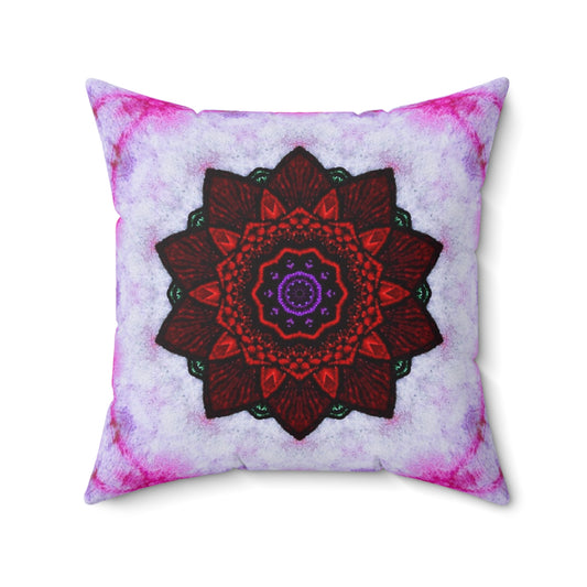 "VESI" Cymatic Print Square Cushion