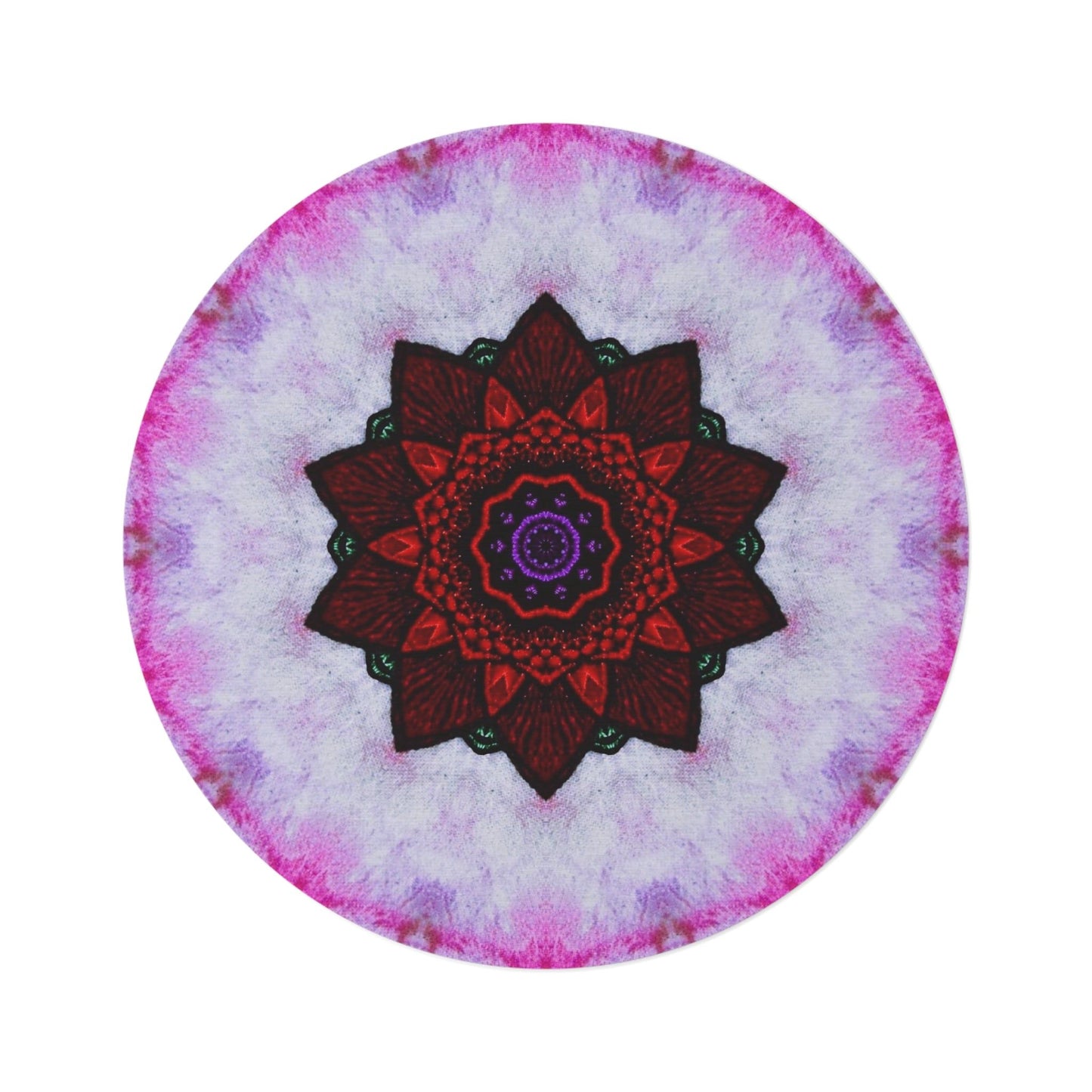 “VESI” Cymatic Round Rug