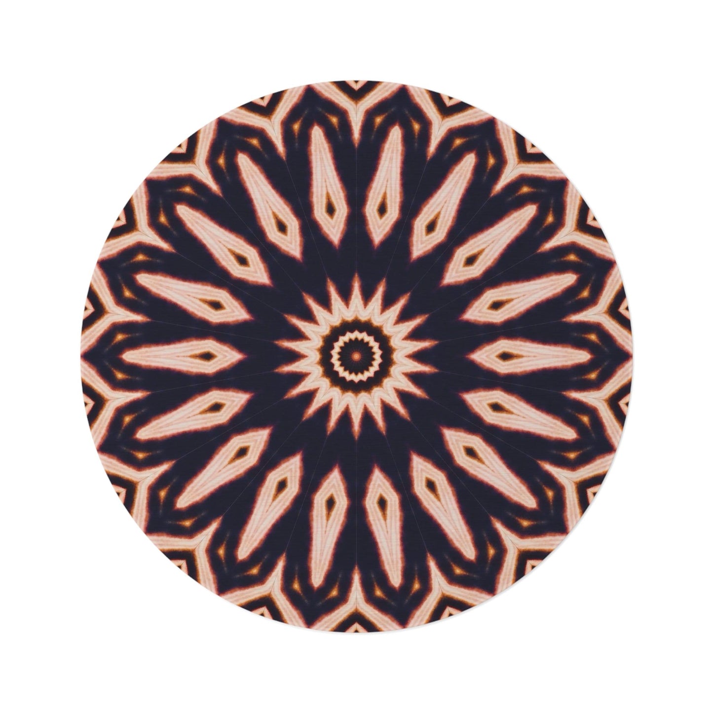 Kaleido47 Cymatic Round Rug (E-CLPS 2)