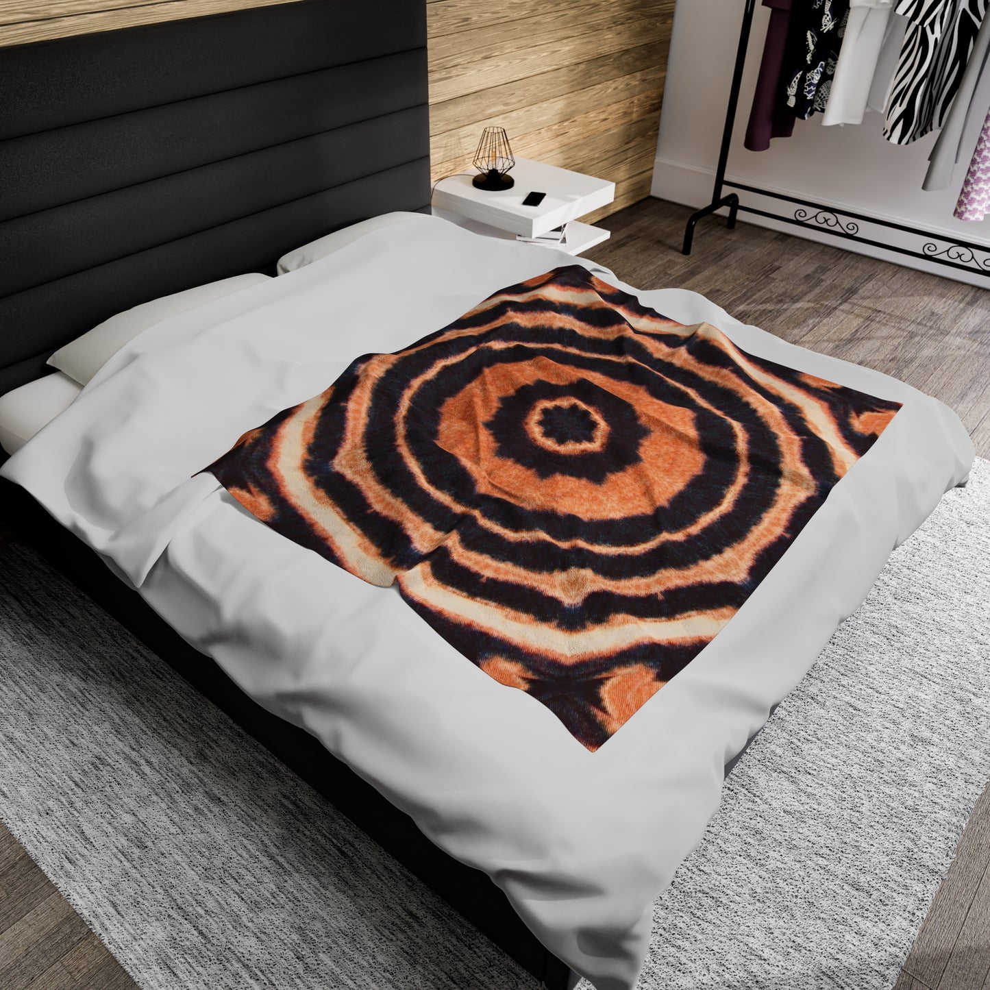 EYECEE Cymatic Prt Velveteen Blanket