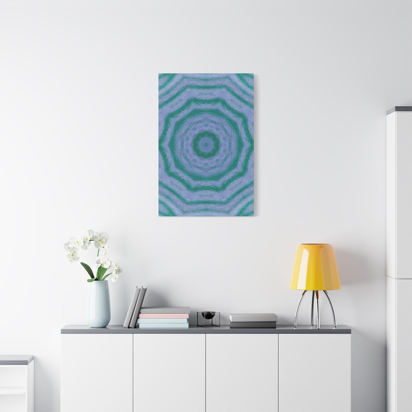 "GR33N3RY" Canvas Art Print - Stretched Matte 1.25" Gallery Wrap