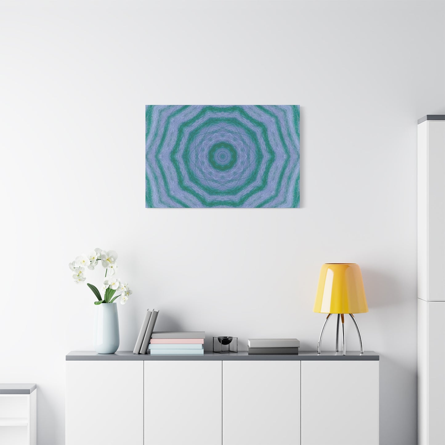 "GR33N3RY" Canvas Art Print - Stretched Matte 1.25" Gallery Wrap