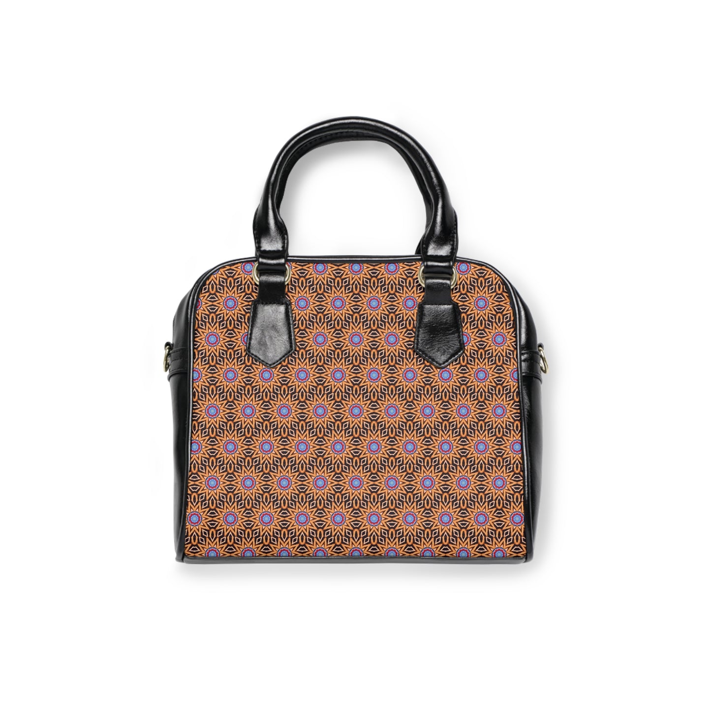 KABBA Cymatic Aop Pu Shoulder Handbag