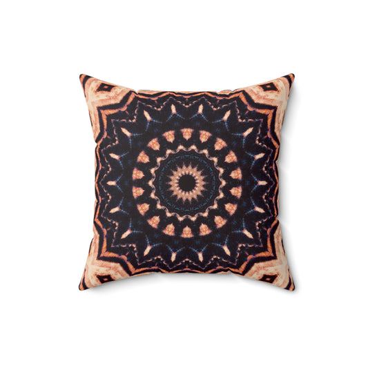 "TRIBAL" Cymatic Print Square Cushion