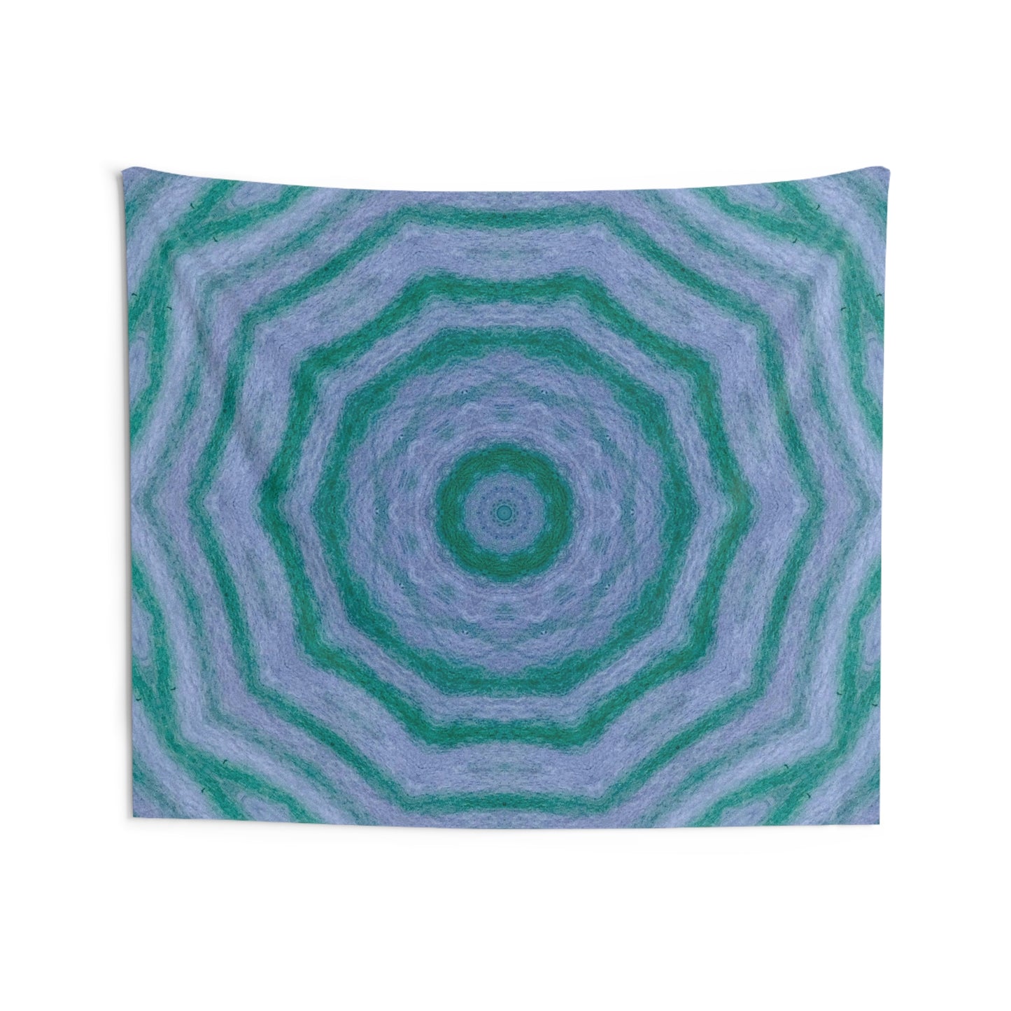 "GR33N3RY" Cymatic Indoor Wall Tapestry