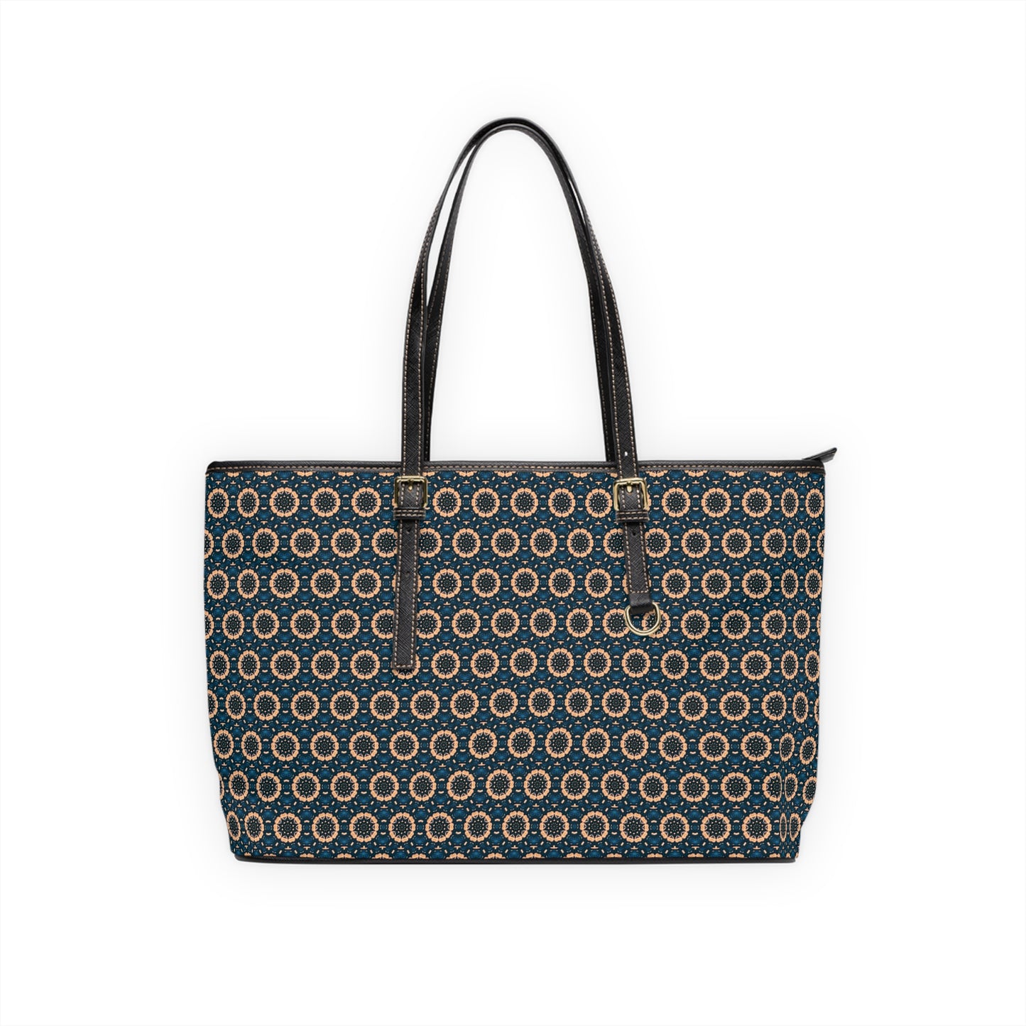 BLKSUN Cymatic Aop Pu Leather Shoulder Bag