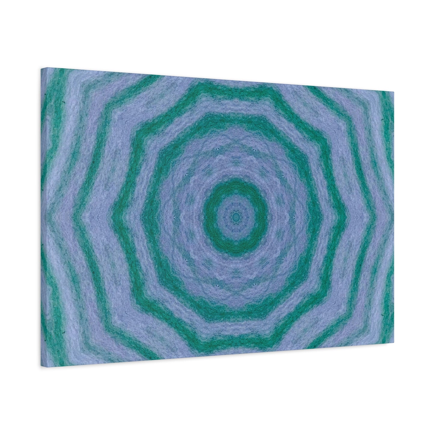 "GR33N3RY" Canvas Art Print - Stretched Matte 1.25" Gallery Wrap