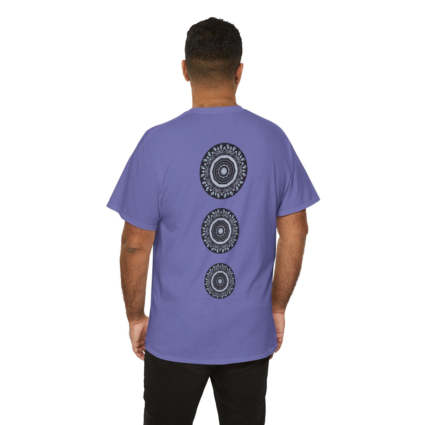 Men's 3ETD Cymatic Print T Shirt (MAYA)