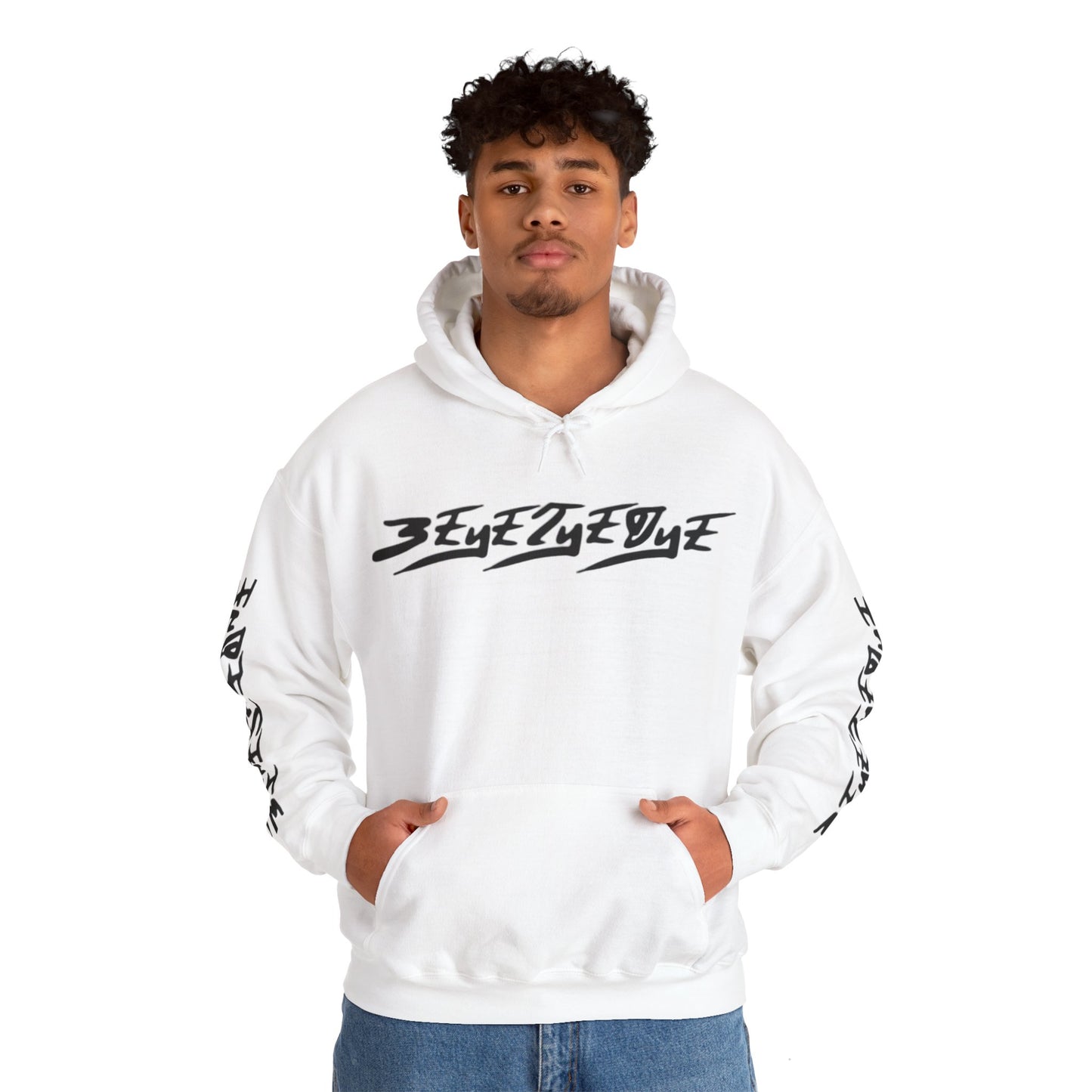 Men’s 3ETD “SOL-2” Cymatic Print Hoodie