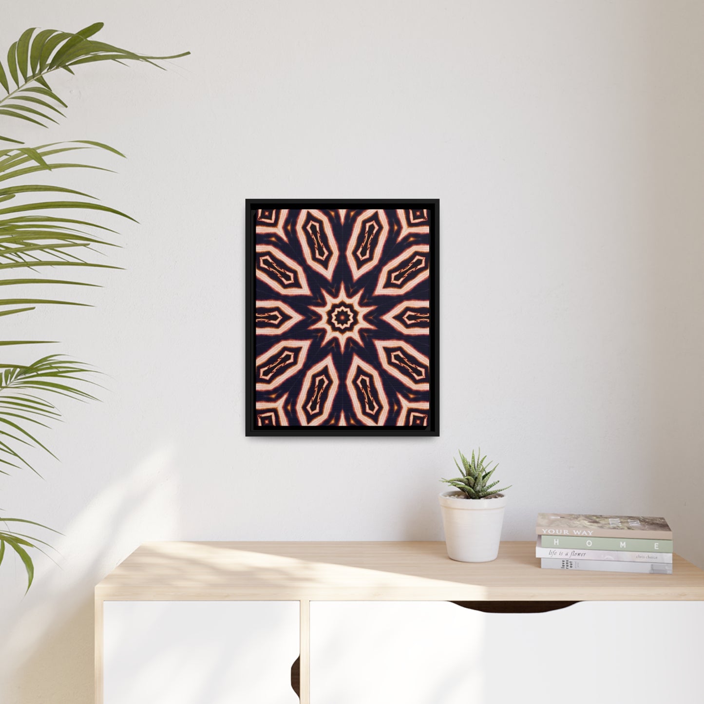 E-CLPS Matte Canvas, Black Frame