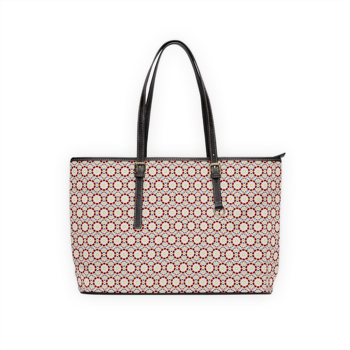 MOSAIC Cymatic Aop Pu Leather Shoulder Bag