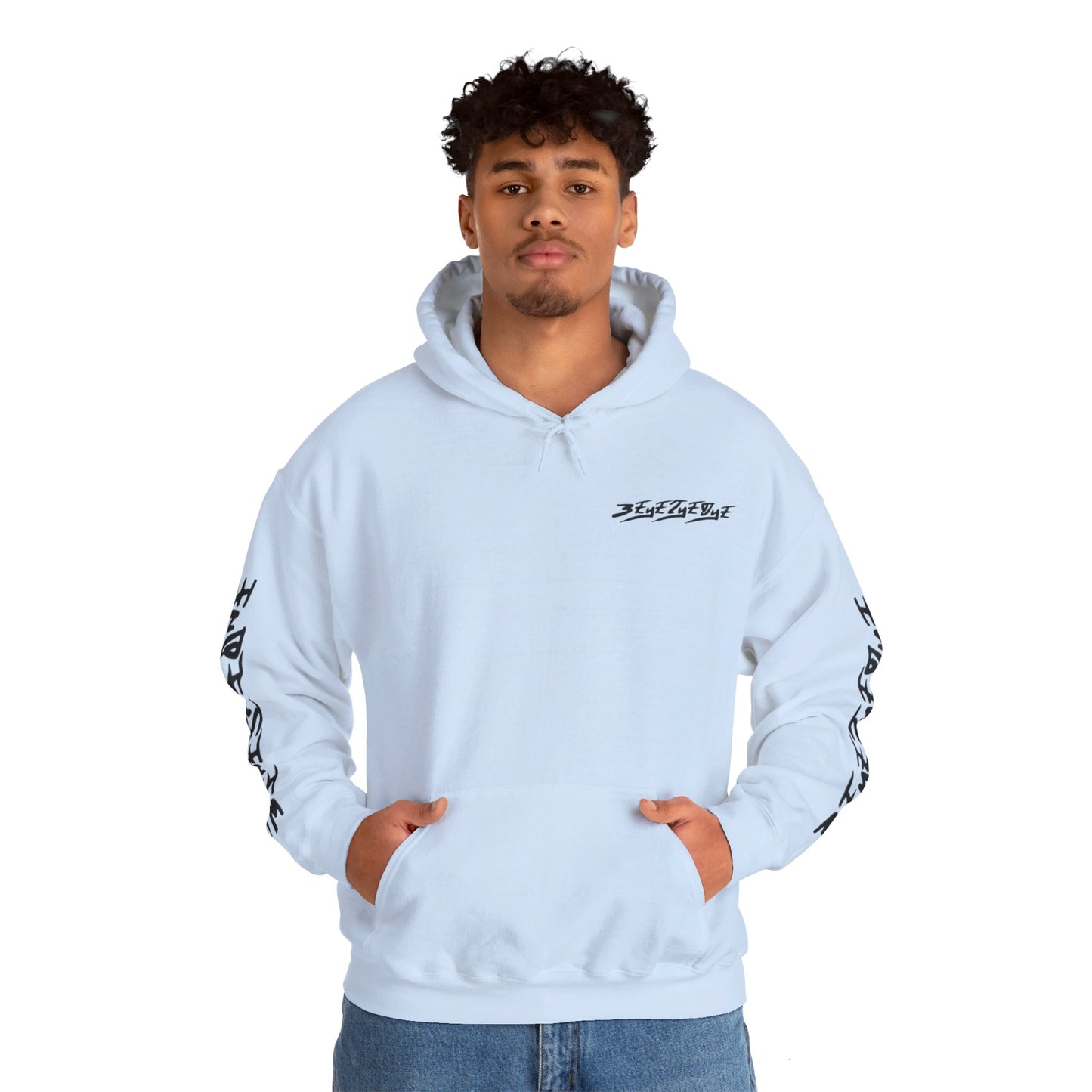 Men's 3ETD Logo Print Hoodie